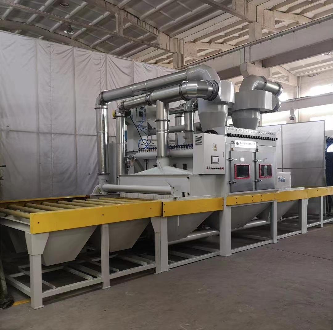 娄底抛丸机跑砂是什么原因