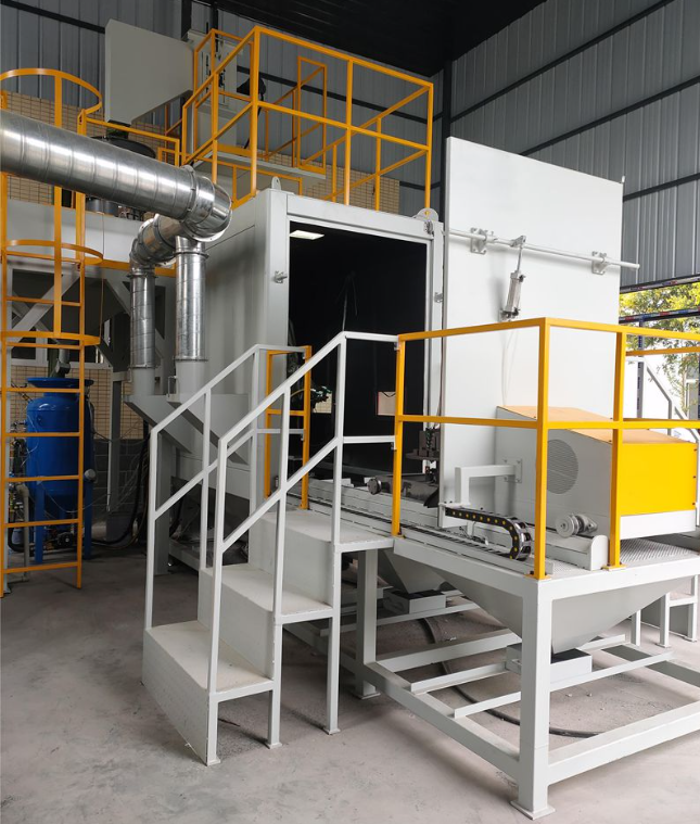 娄底全自动喷砂机 实现无人化高效生产