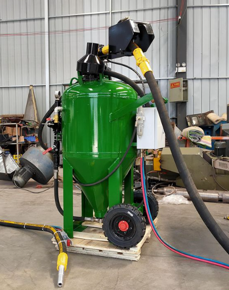 娄底移动式喷砂机 户外施工效率翻倍